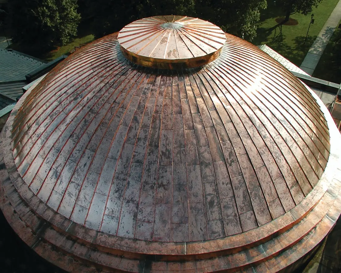 Craftsman Roofing crew installing a new roof in New Bloomington